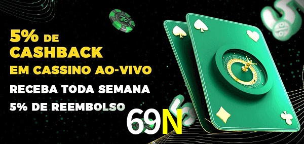 Promoções do cassino ao Vivo 69N
